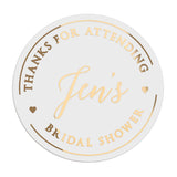 Bridal Shower Favors Stickers - XOXOKristen