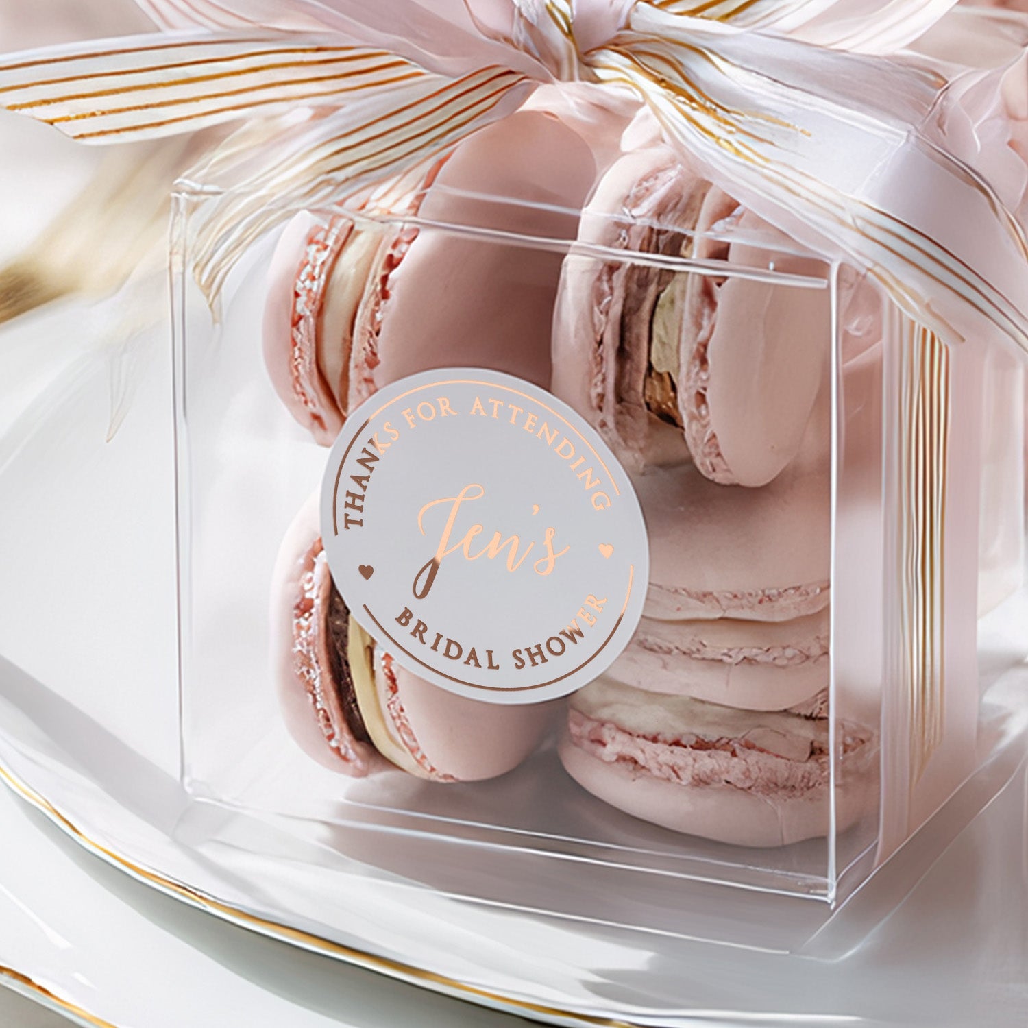 Bridal Shower Favors Stickers - XOXOKristen