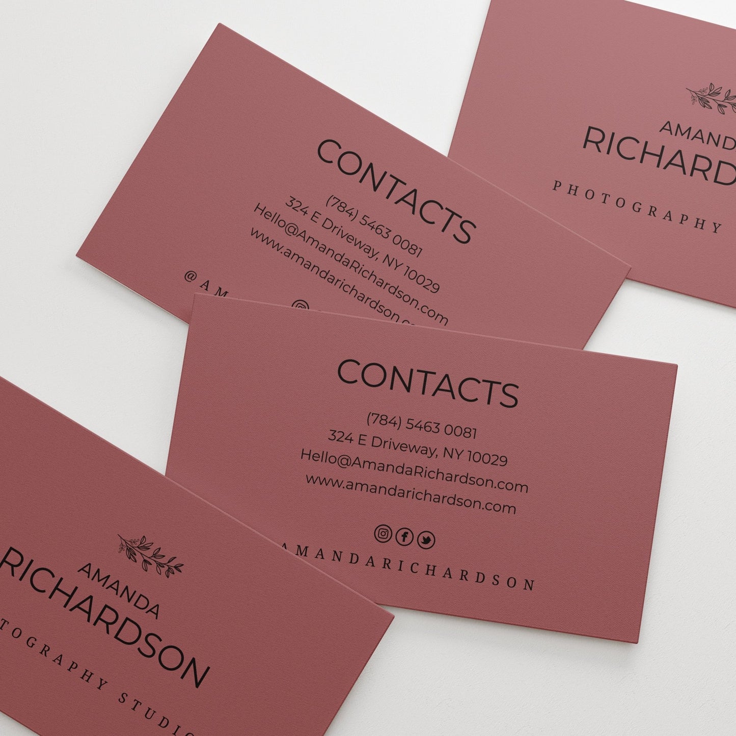 Elegant Business Cards - XOXOKristen