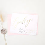 I Can't Say I Do Without You Bridesmaid Card - XOXOKristen