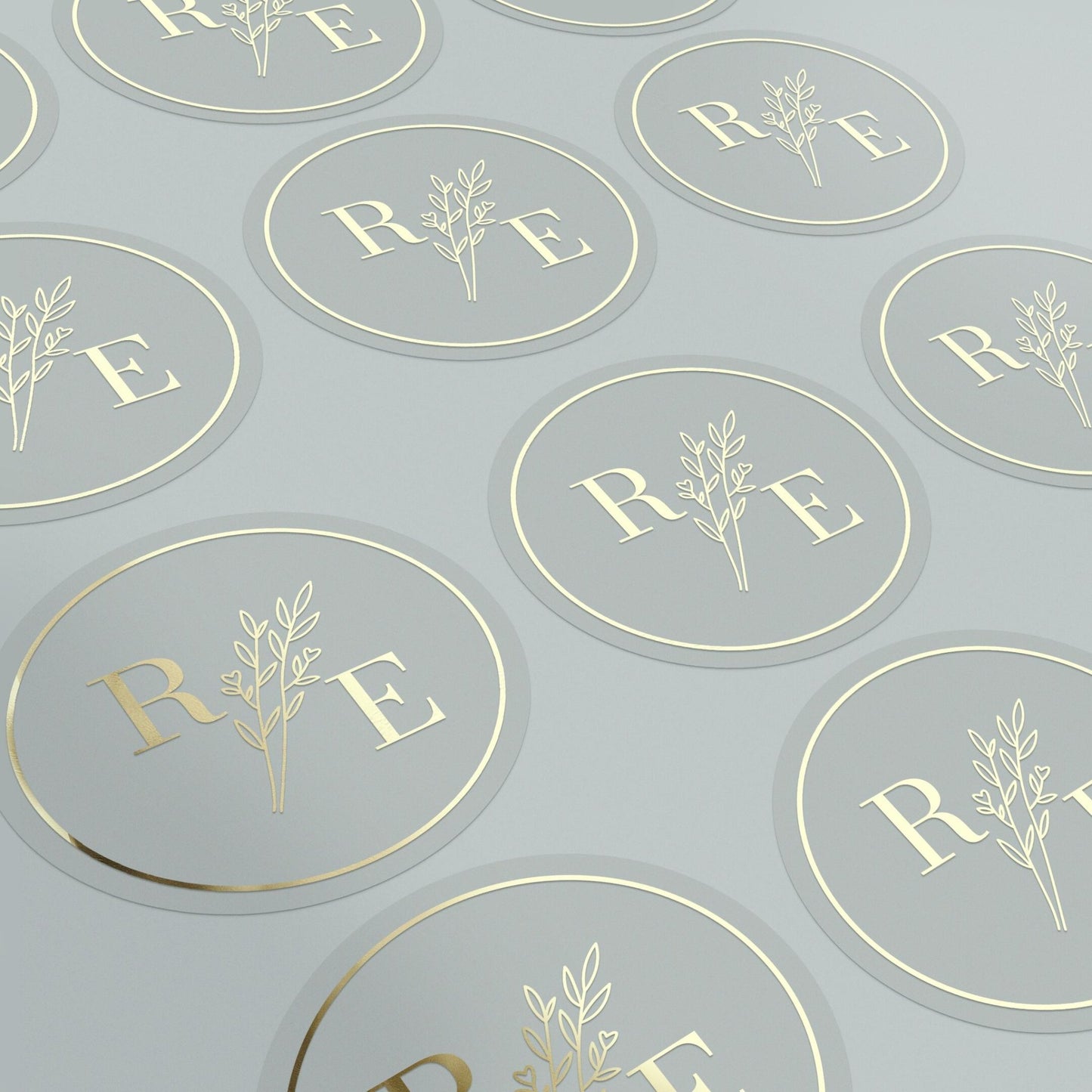 Monogram Envelope Seals for Wedding Invitations - XOXOKristen