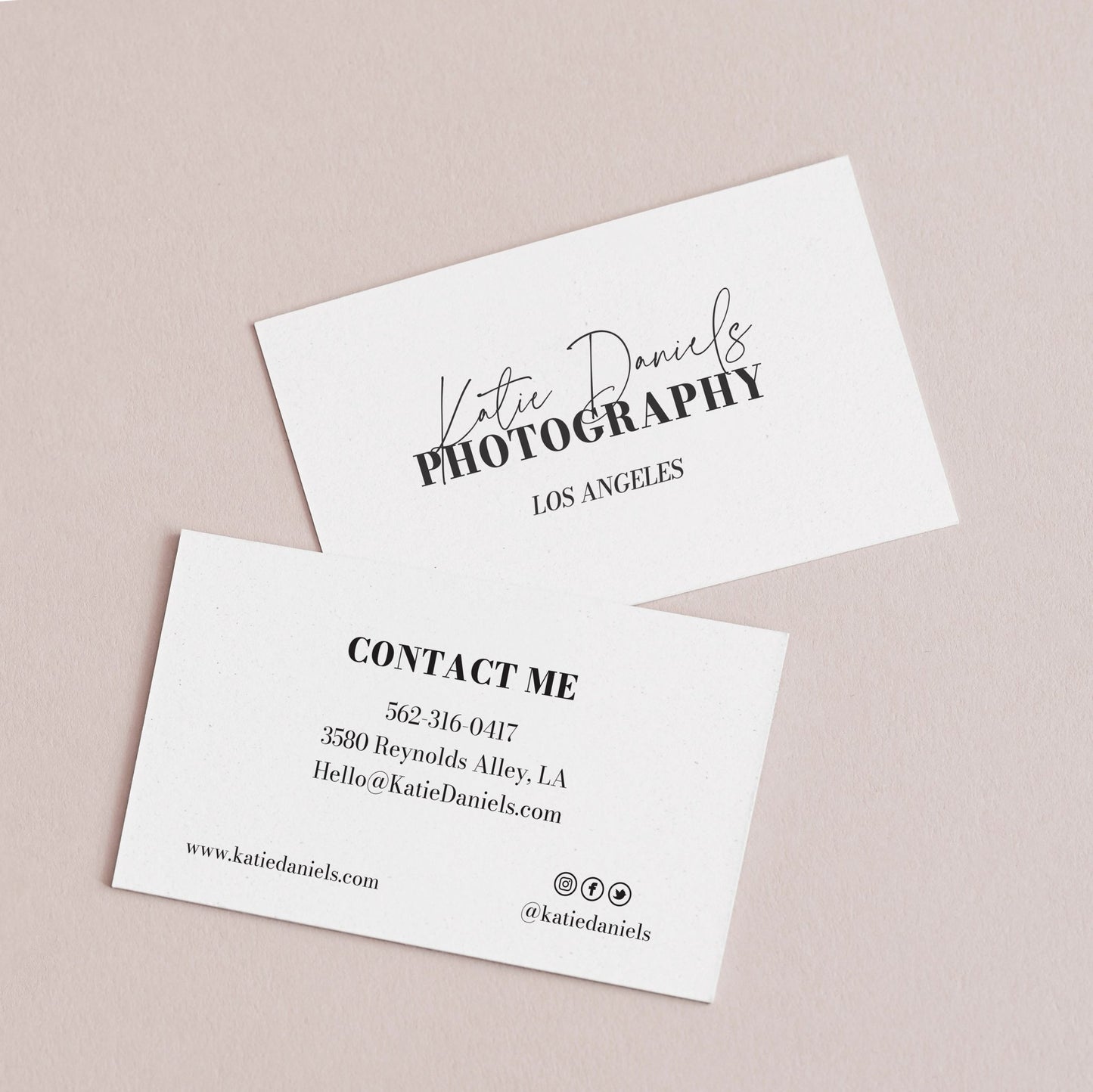 Simple Business Card - XOXOKristen