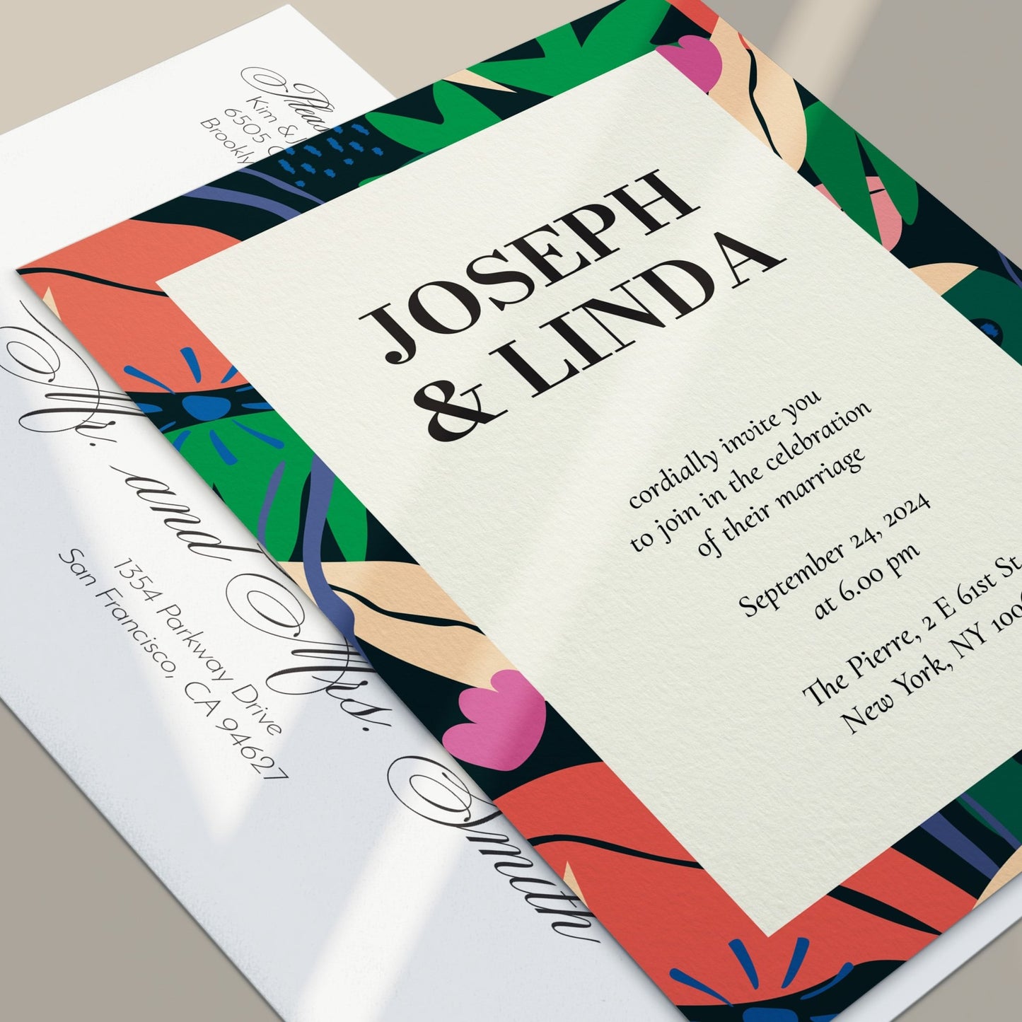 Summer Wedding Invitations - XOXOKristen