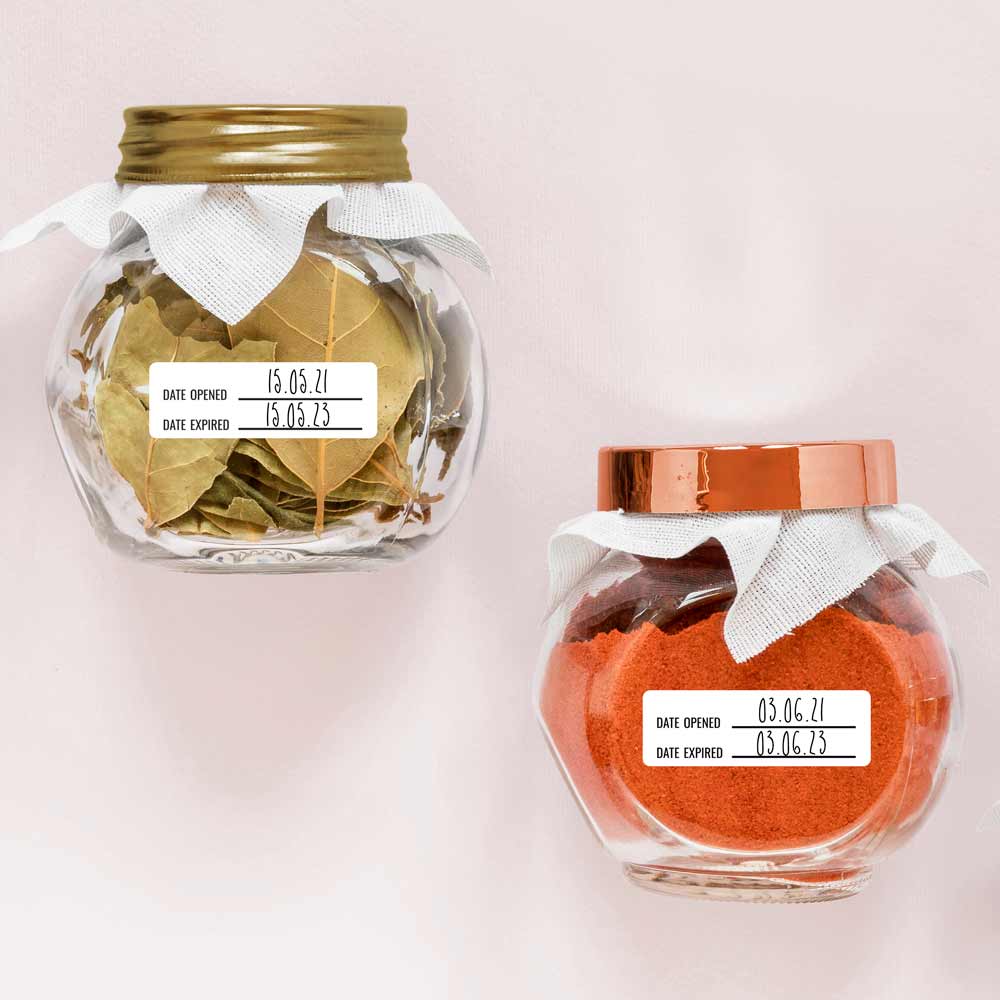 Set of Spice Jar Labels