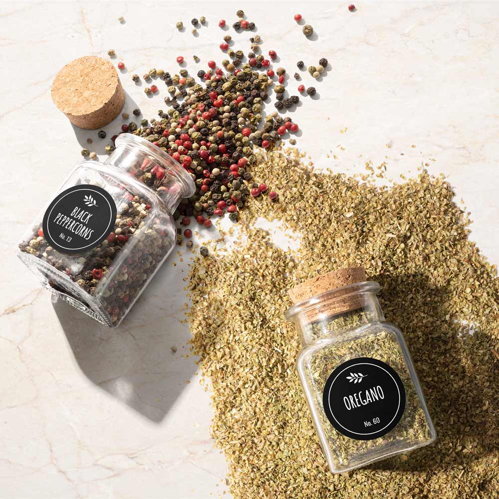 Set of Spice Jar Labels