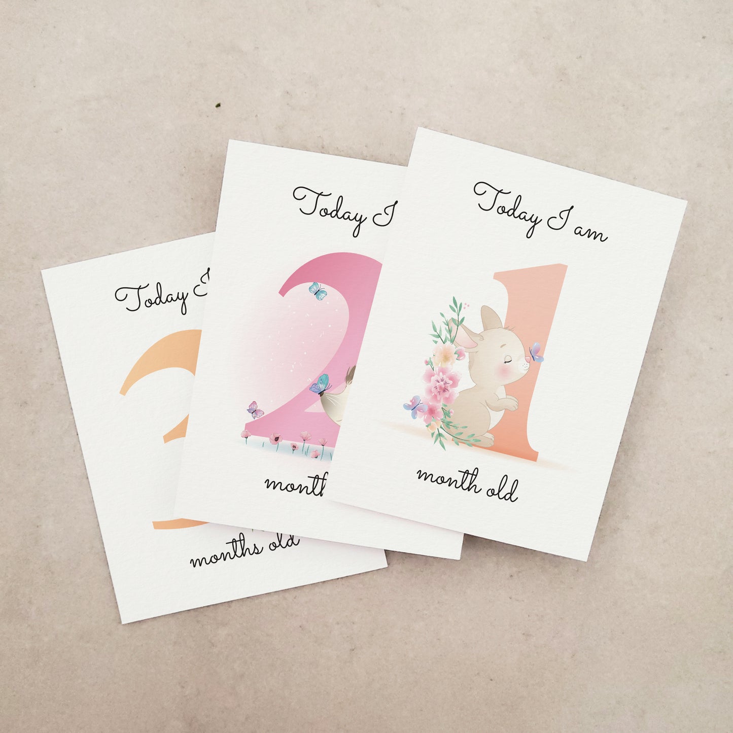 pack of 18 baby milestone cards - XOXOKristen