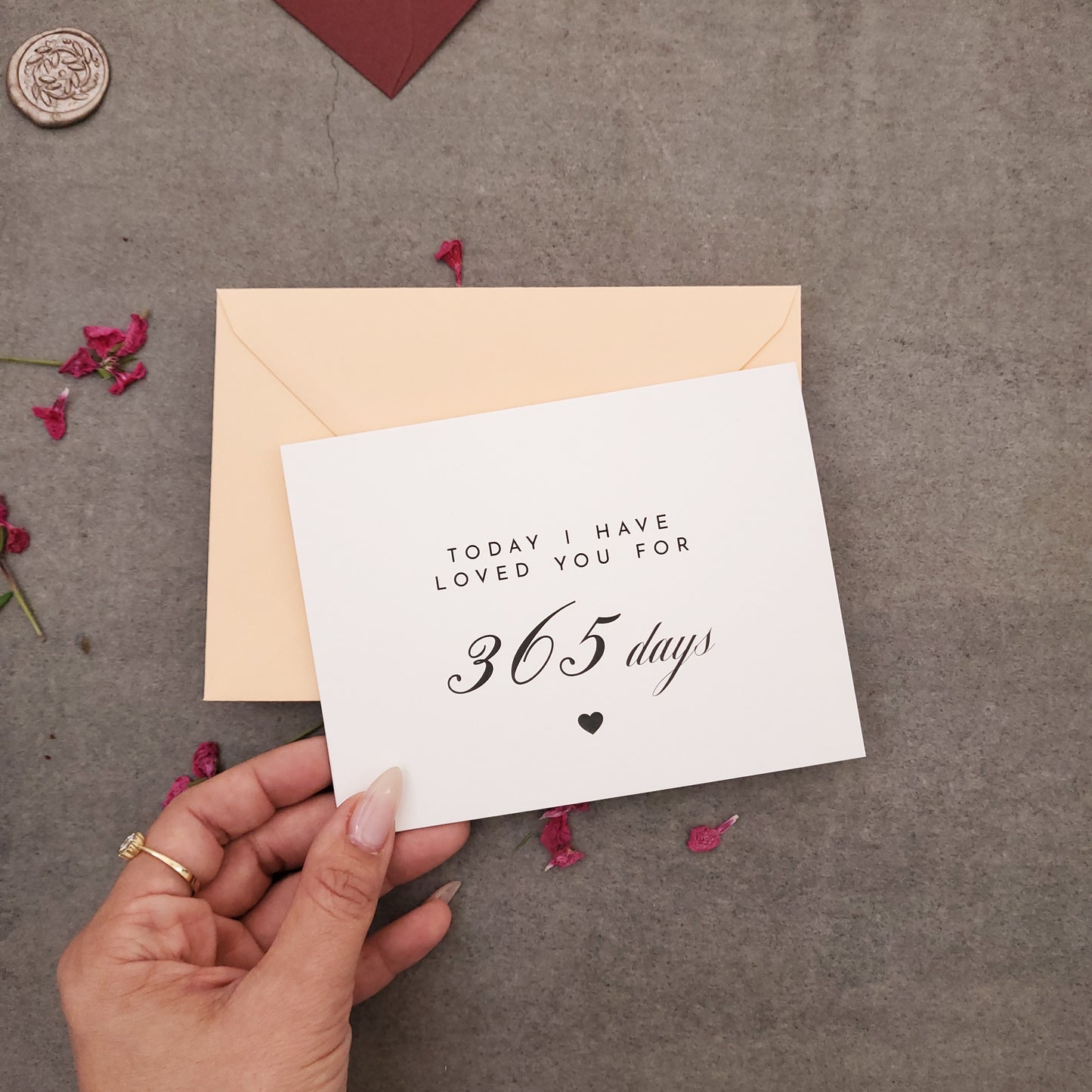 First Anniversary For Girlfriend Wife Husband Boyfriend - XOXOKristen