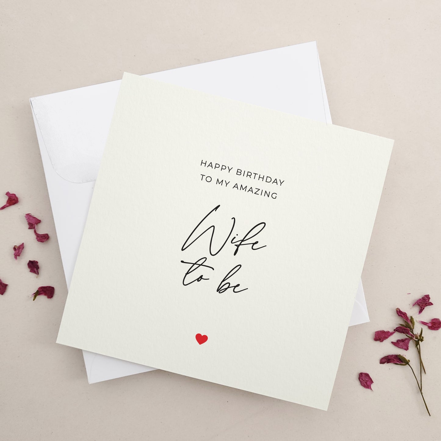 happy birthday to my wife to be card - XOXOKristen