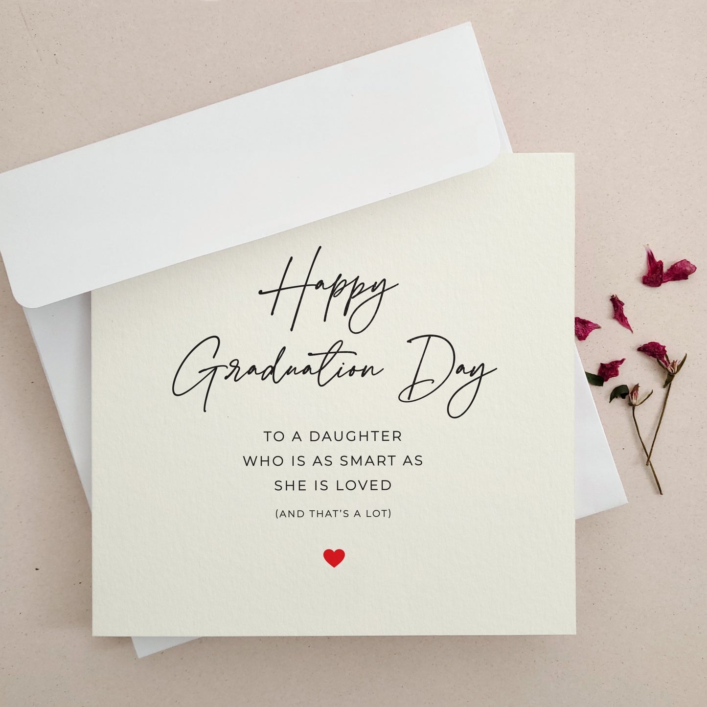 happy graduation day card for a daughter - XOXOKristen