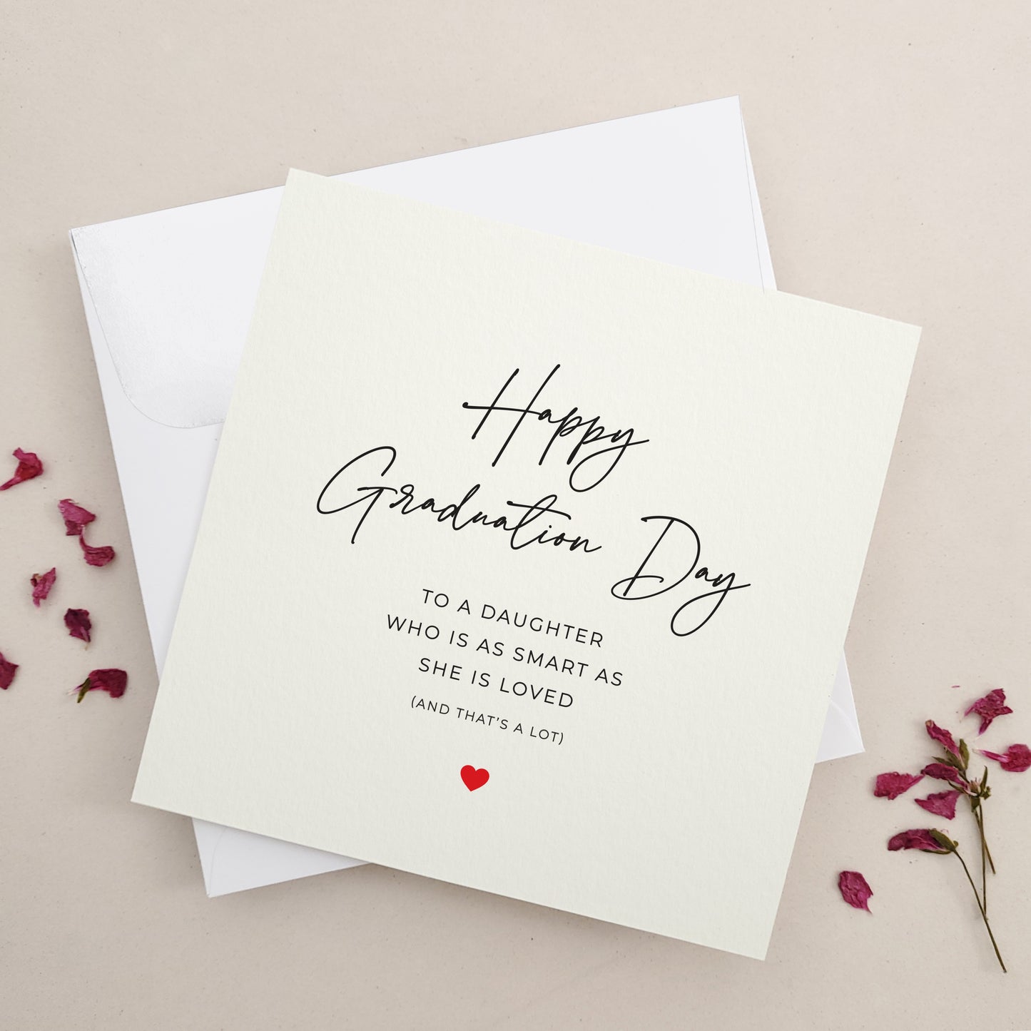 happy graduation day card for a daughter - XOXOKristen