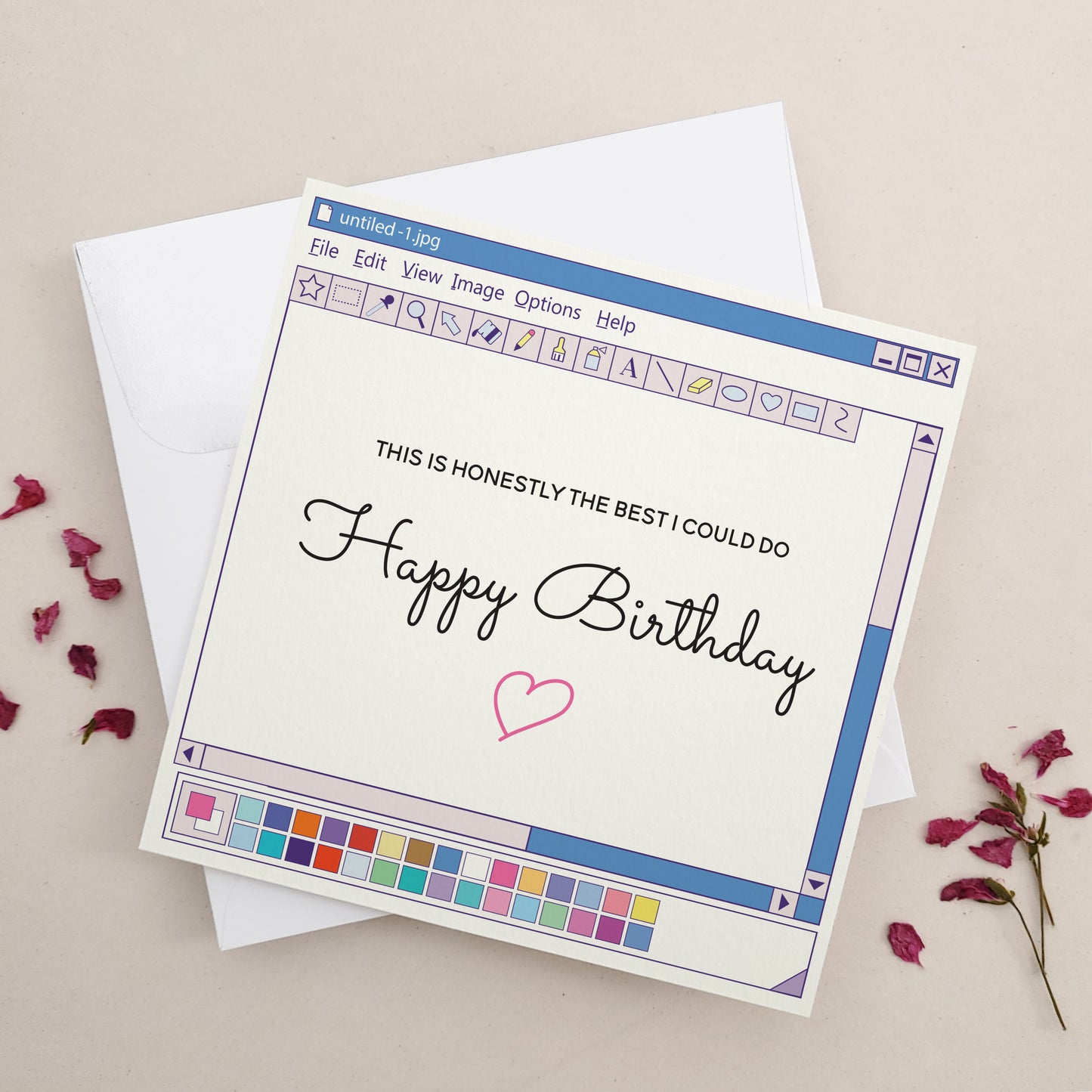 funny happy birthday card - XOXOKristen