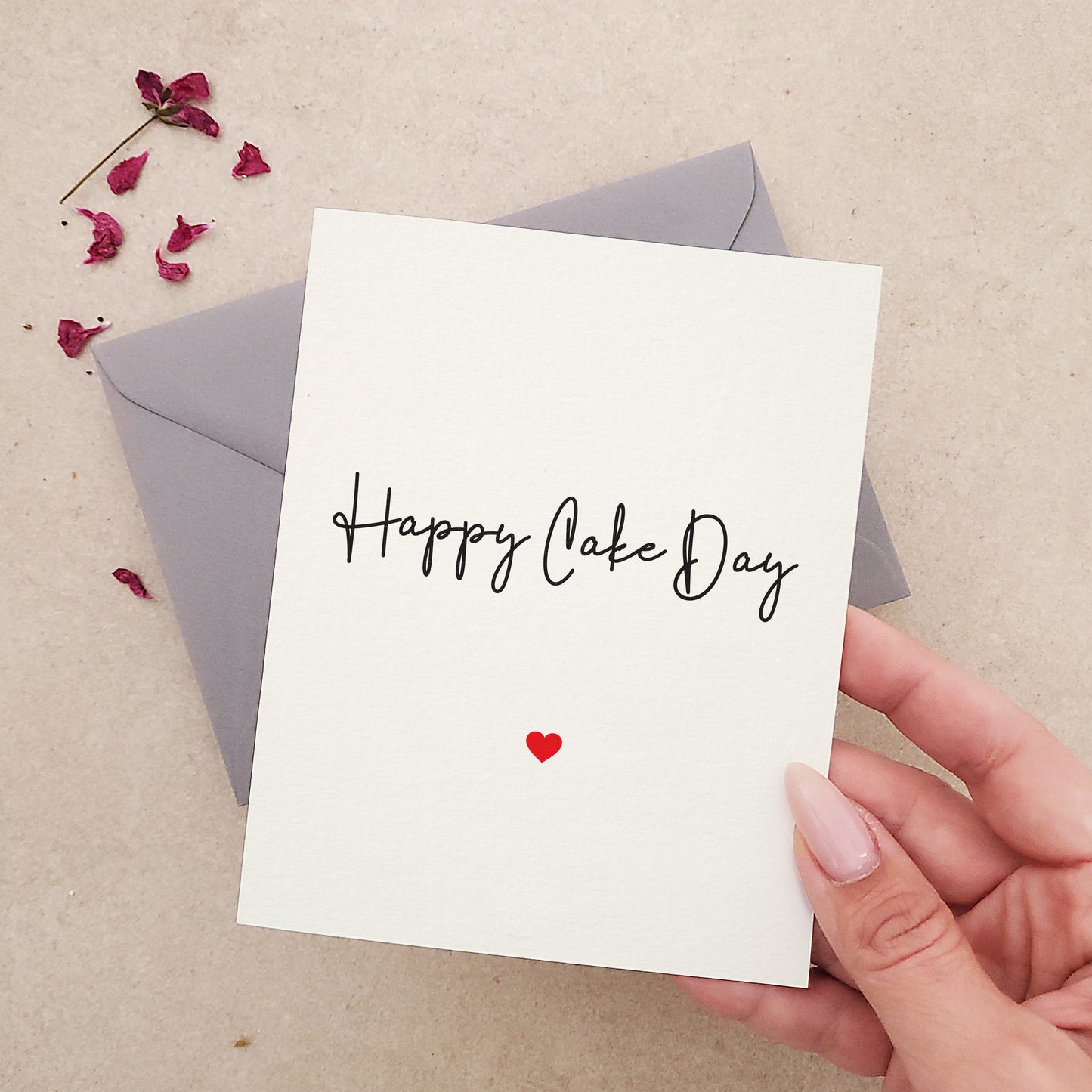 happy cake day birthday card - XOXOKristen