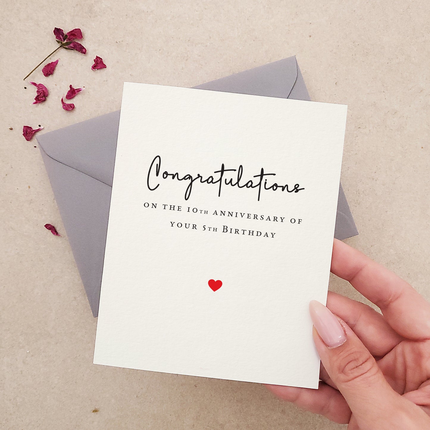 happy 50th birthday card - XOXOKristen