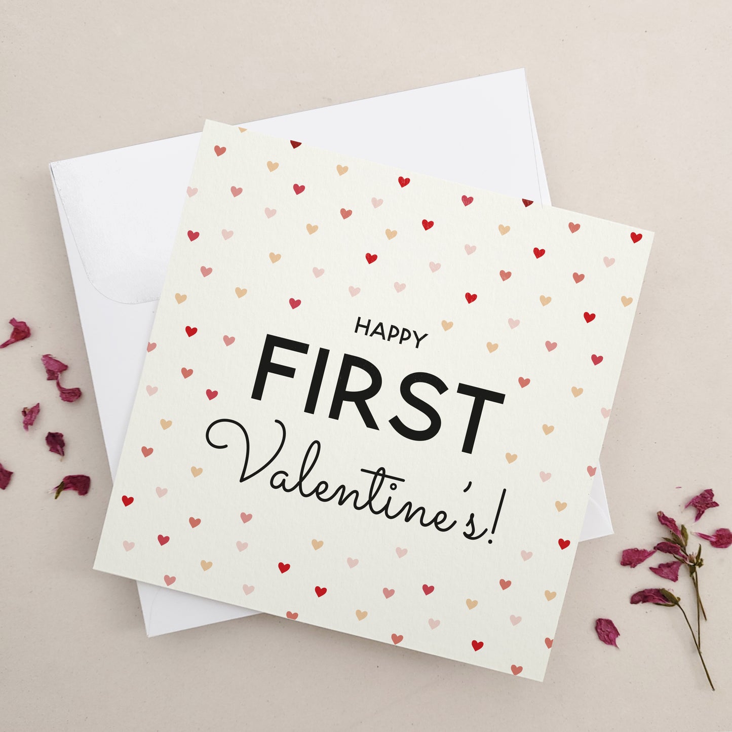 happy first valentines day card - XOXOKristen