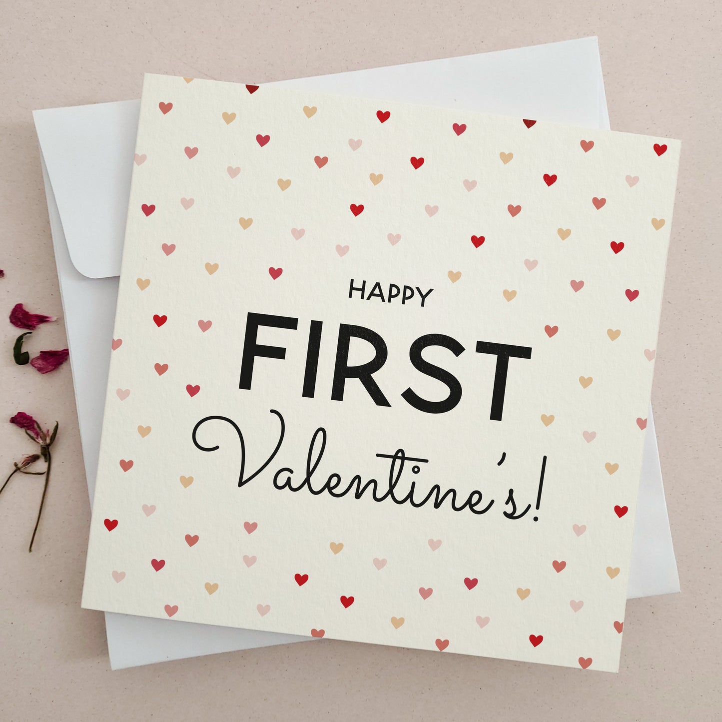 happy first valentines day card - XOXOKristen