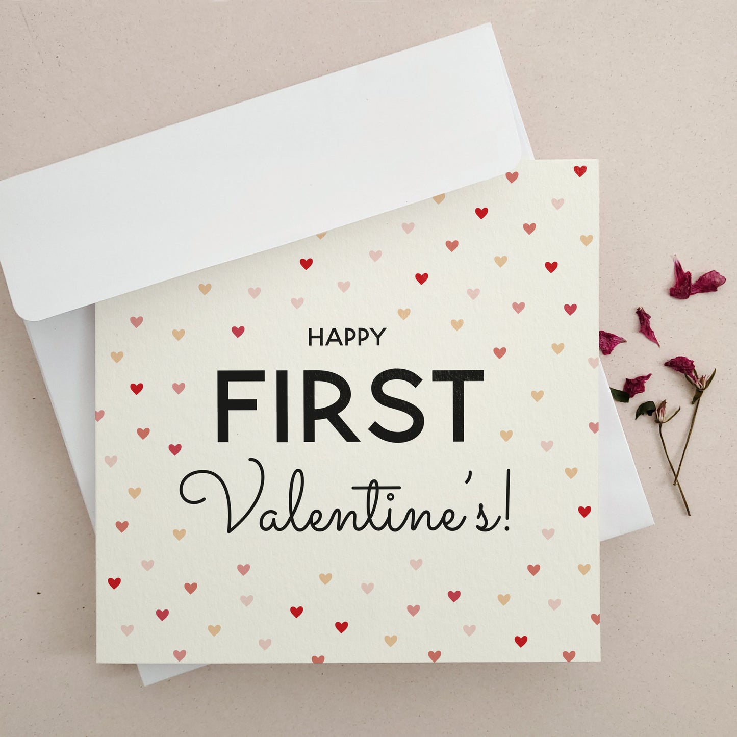 happy first valentines day card - XOXOKristen