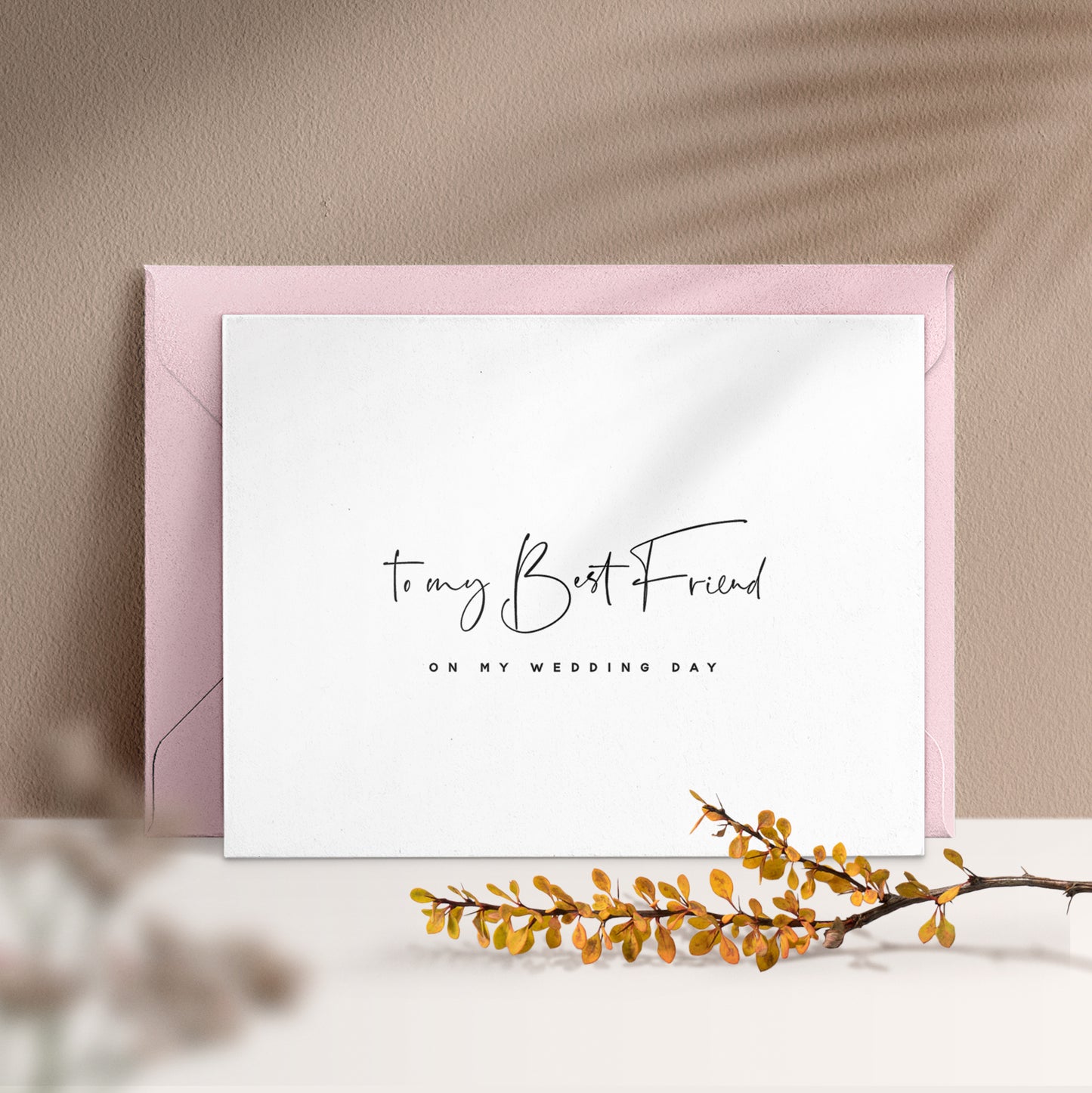 to my bestfriend on my wedding day - XOXOKristen