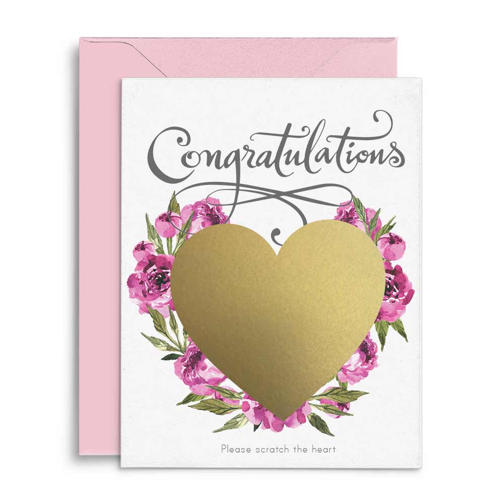 Pregnancy reveal scratch-off card announcement - XOXOKristen