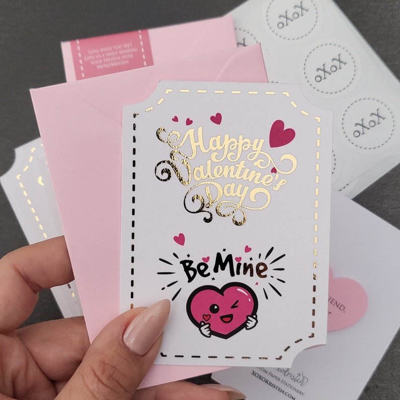 valentines day kids cards for school - XOXOKristen