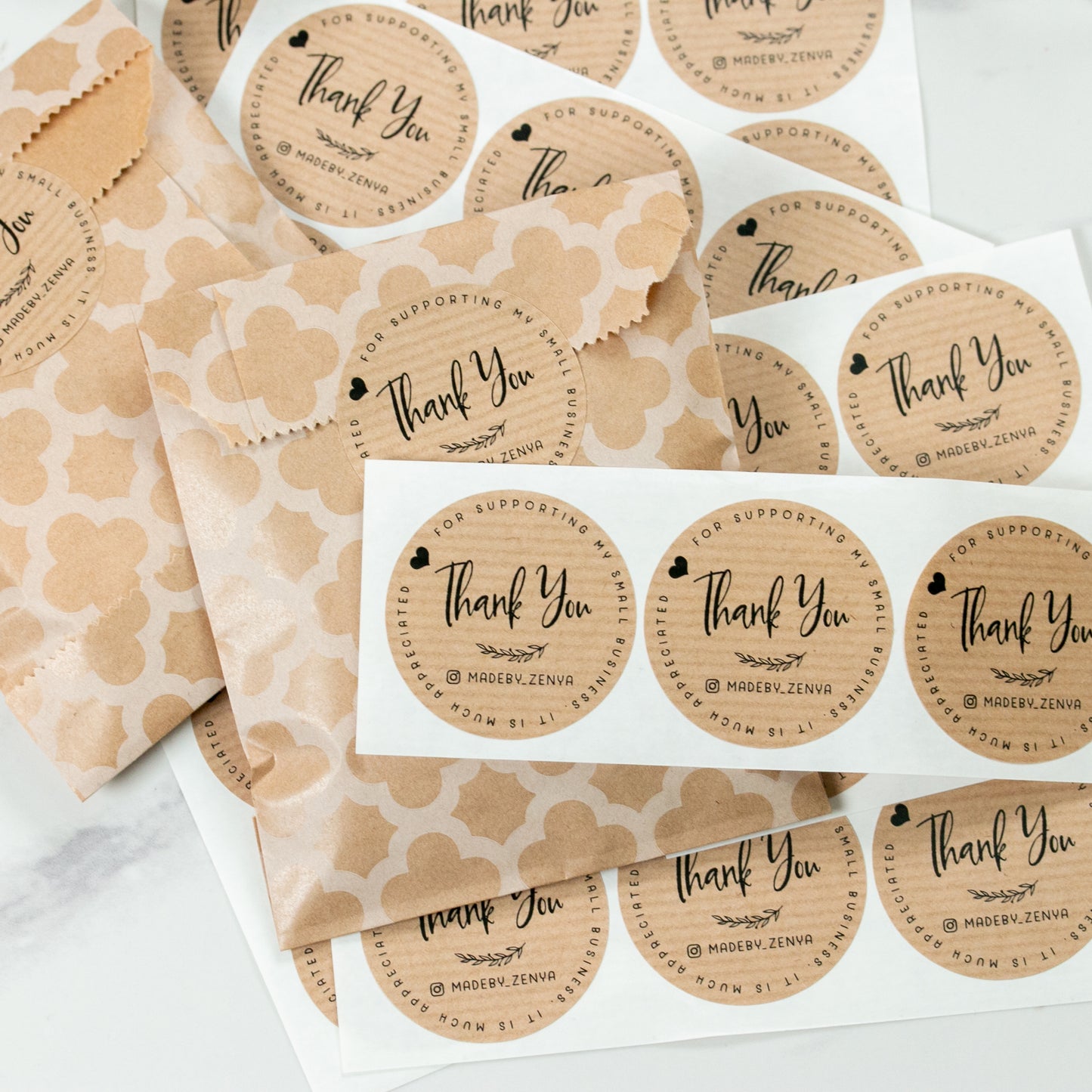 Thank you for supporting my small business stickers- XOXOKristen