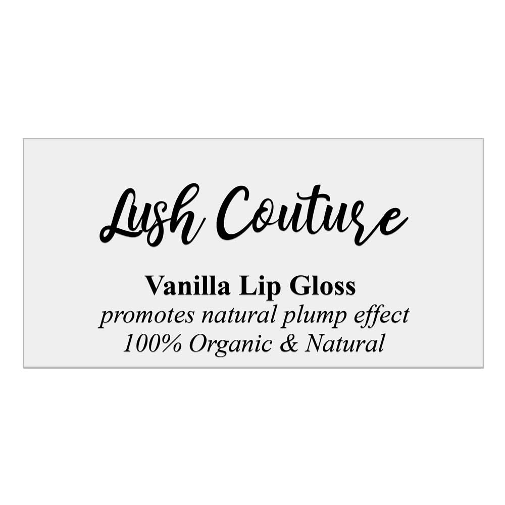 Gold Foiled custom lip gloss label - XOXOKristen