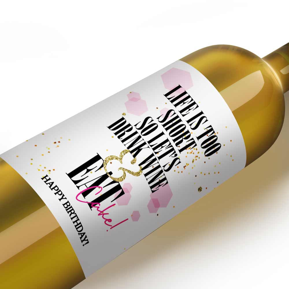 happy birthyda wine labels - xoxokristen