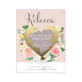Blush Garden Beauties Scratch - off Proposal Card - XOXOKristen