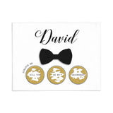 Bow tie Card Scratch - off Groomsman Proposal Card - XOXOKristen