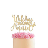 Butterflies Welcome Baby Cake Topper - XOXOKristen