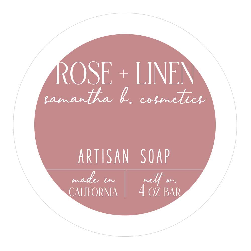 Elegant Round Custom Sticker for Product Labeling - XOXOKristen