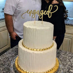 Engaged Cake Topper - XOXOKristen