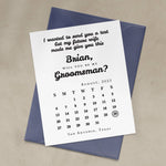 Funny Groomsmen Proposal Card - XOXOKristen
