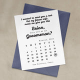 Funny Groomsmen Proposal Card - XOXOKristen