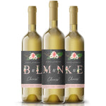 Gray and Pink Garden Beauties Wedding Wine Label - XOXOKristen
