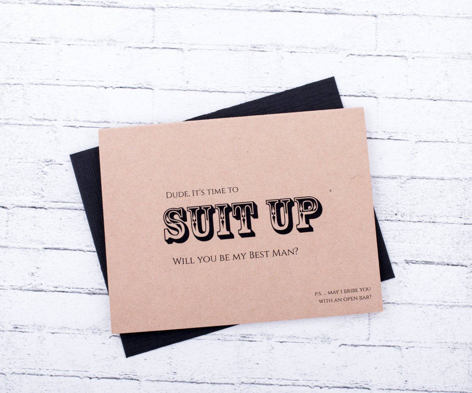 Groomsmen and Best Man Cards BULK Pack 8CT - XOXOKristen