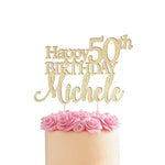 Happy Birthday Cake Topper - XOXOKristen