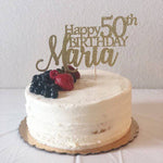 Happy Birthday Cake Topper - XOXOKristen