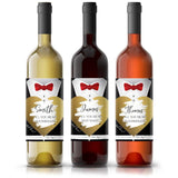 It's Time to Suit Up Groomsman Proposal Wine Label - XOXOKristen
