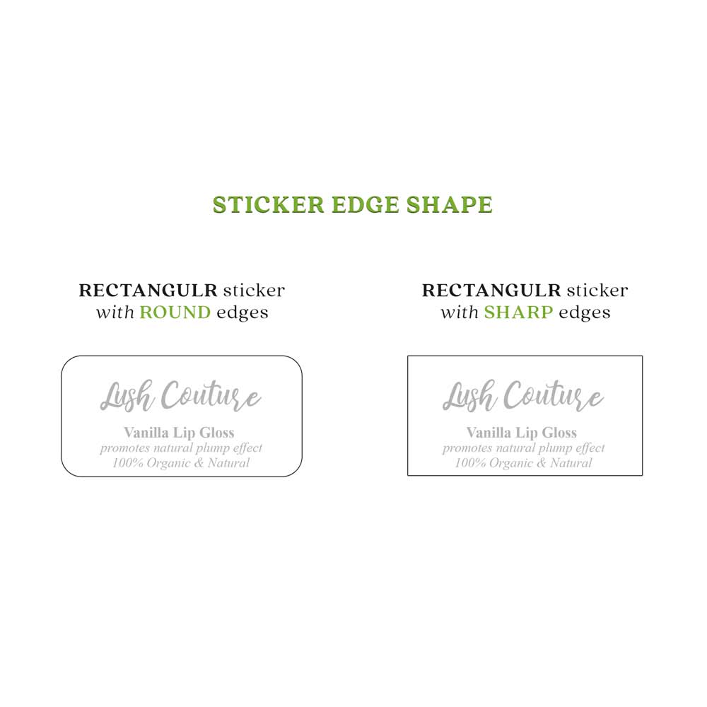 Gold Foiled custom lip gloss label - XOXOKristen