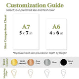 Modern Vellum Wedding Invitations with Gold Foil and Picture - XOXOKristen