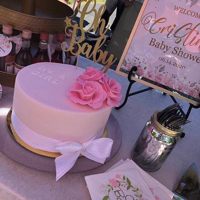 Oh Baby Cake Topper - XOXOKristen