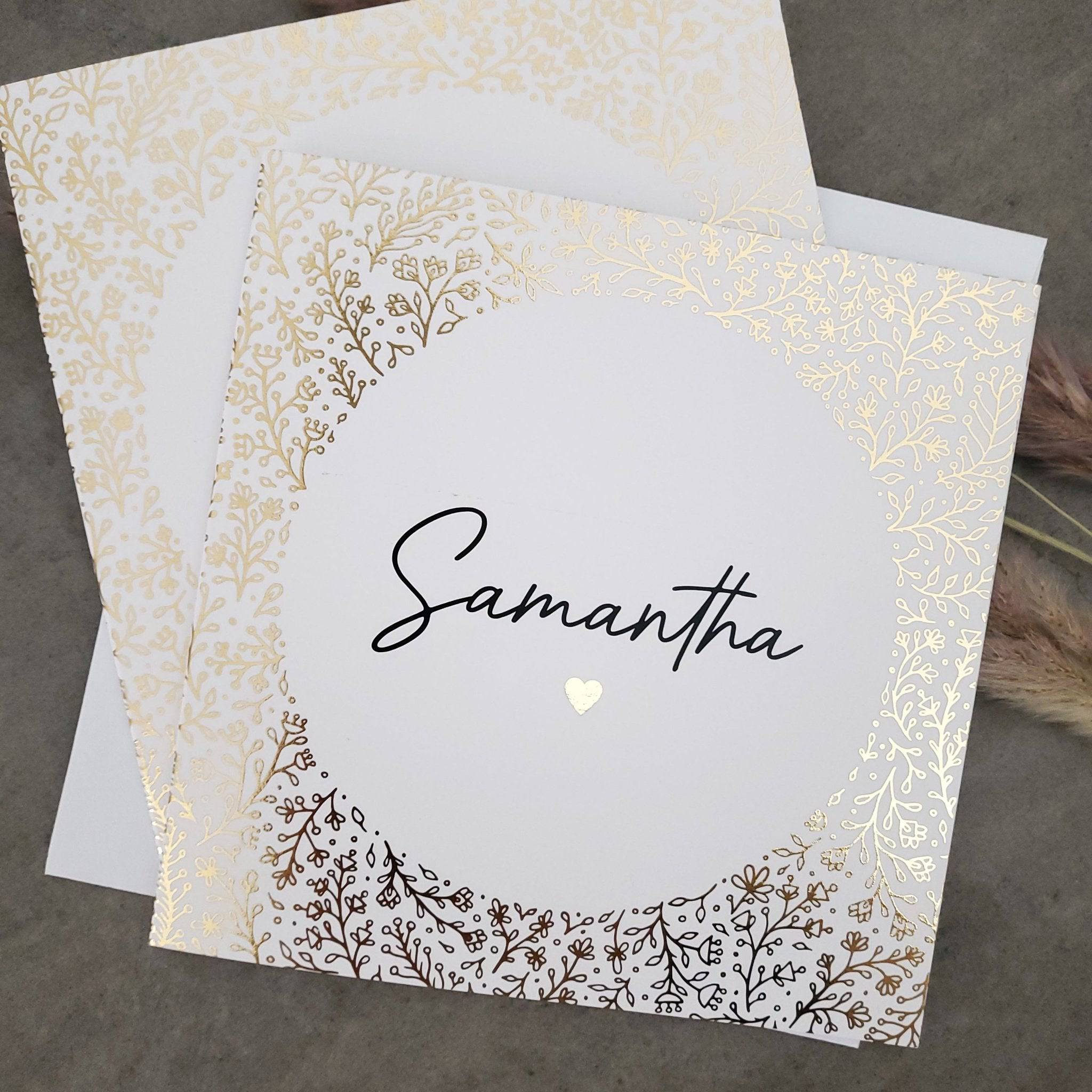 Personalized Bridesmaid Proposal Card - XOXOKristen