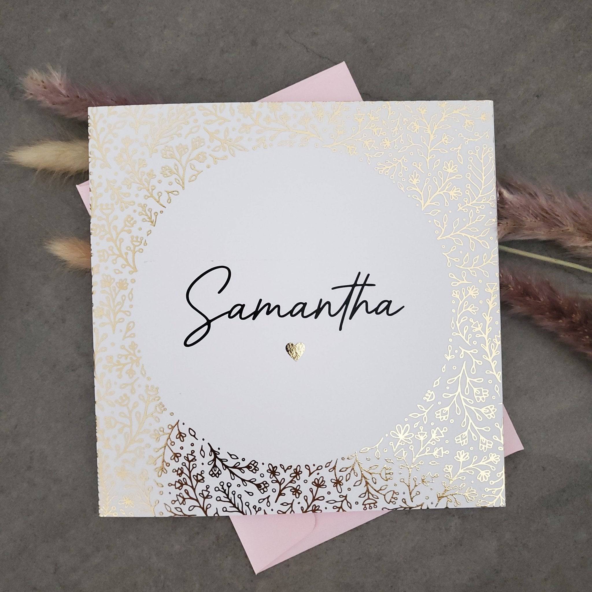 Personalized Bridesmaid Proposal Card - XOXOKristen