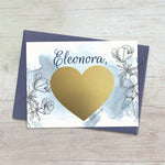 Powder Blue Scratch - off Bridesmaid Proposal Card - XOXOKristen