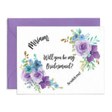Purple Proposal Card Scratch off Card - XOXOKristen