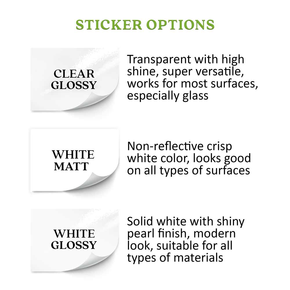 Rectangle Clear Foiled Label with Custom Text - XOXOKristen
