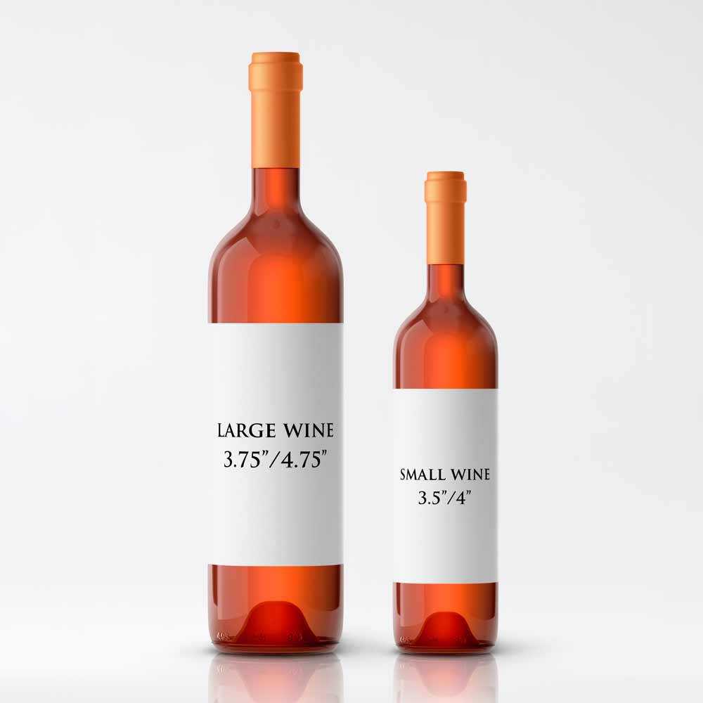 Soft Velvet Valentine's Day Wine Label with Gold Lettering - XOXOKristen