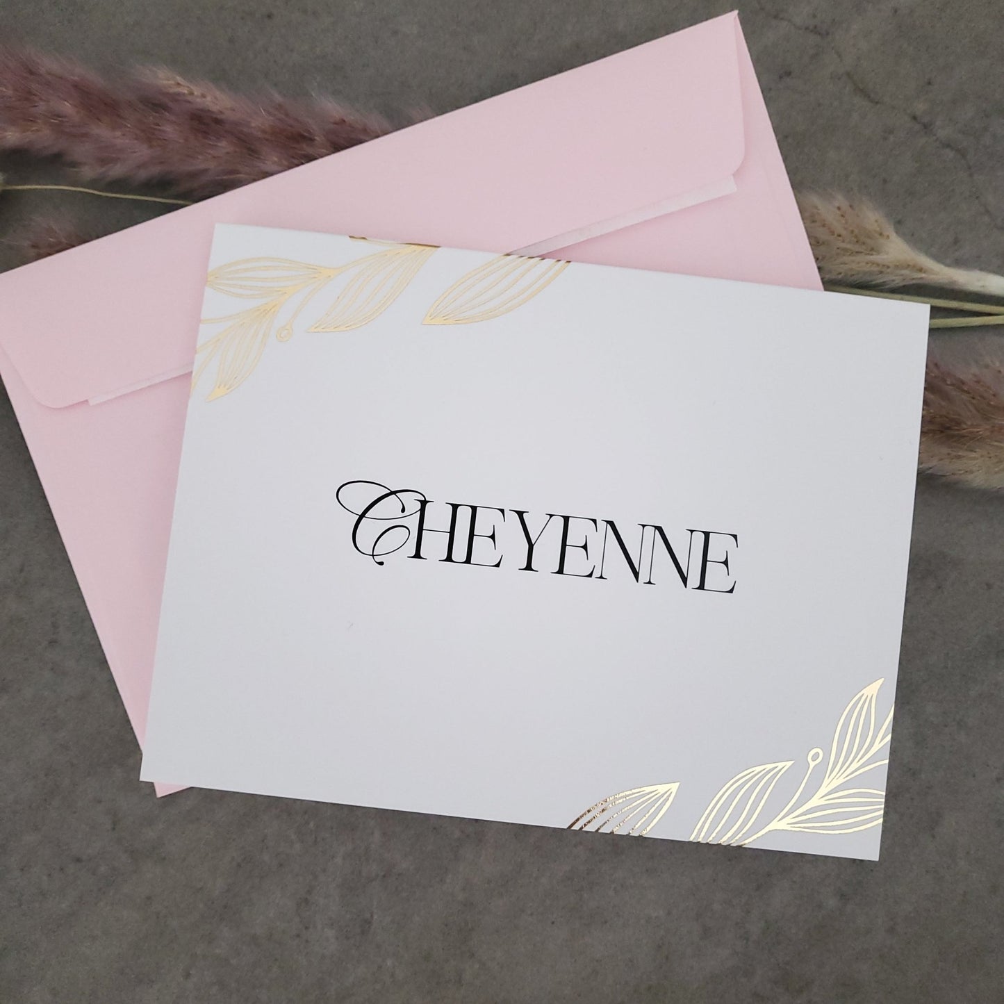 White and Gold Will you be my Bridesmaid Proposal Card - XOXOKristen