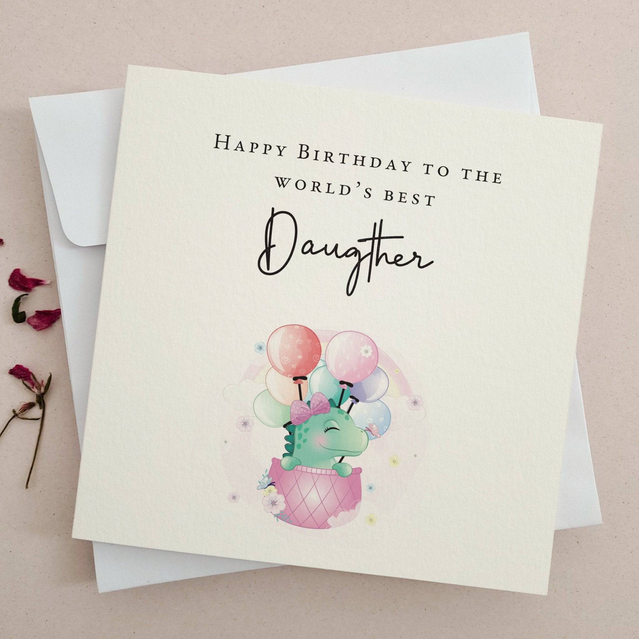World’s Best Daughter Birthday Card - XOXOKristen