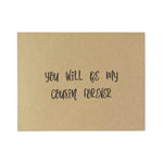 You will be my Cousin Forever Bridesmaid Proposal Card - XOXOKristen